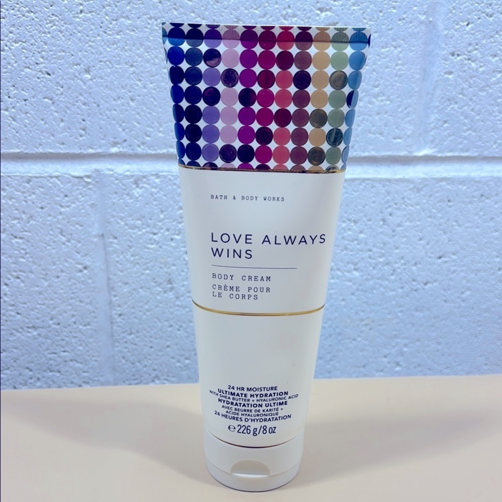 NWOT Bath & Body Works Love Always Wins Body Cream
